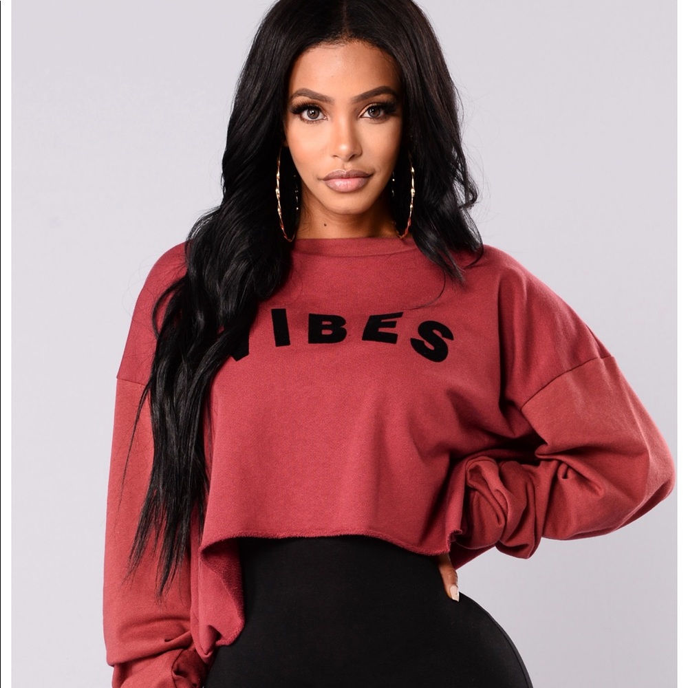 Fashion Nova Vibes Sweatshirt